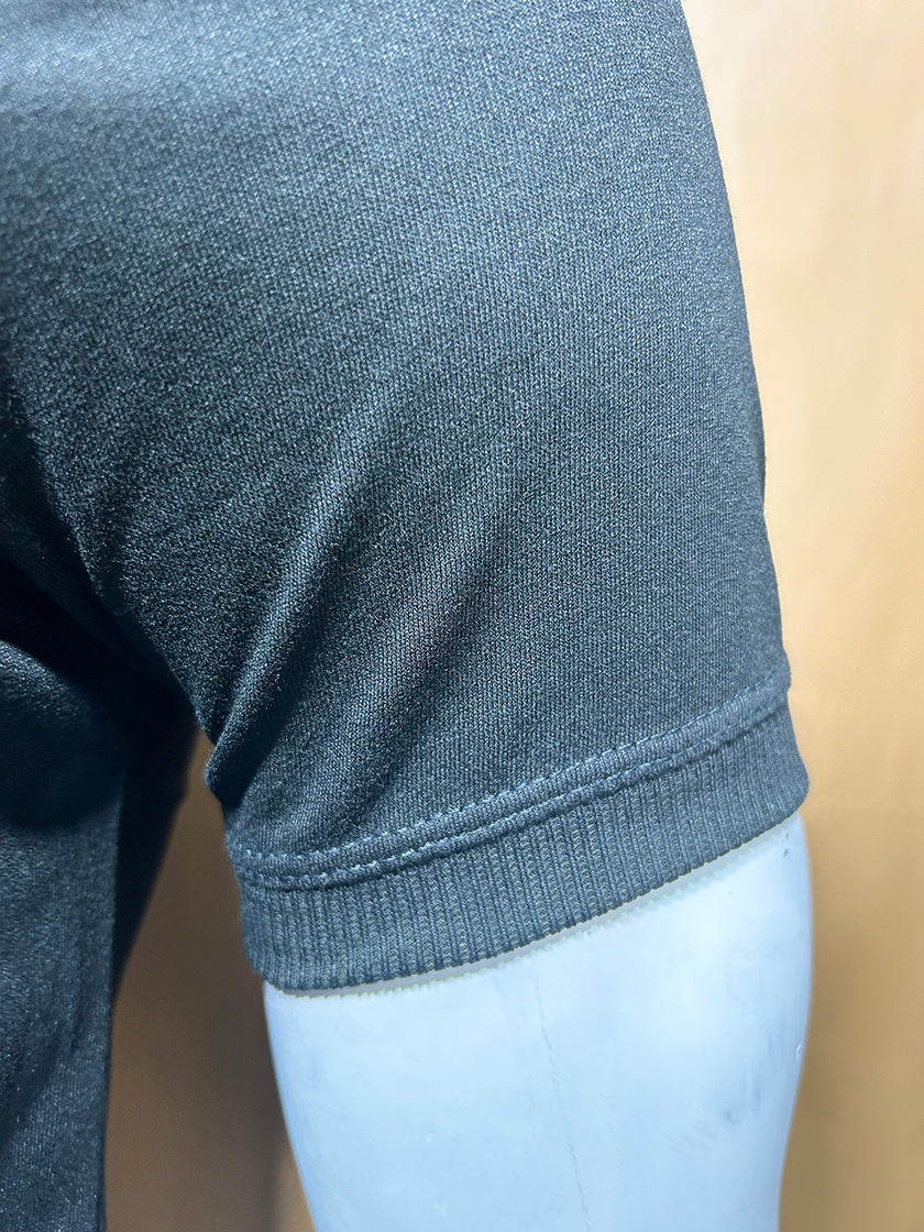 Black Wng Polo T-Shirt For Men MTS332