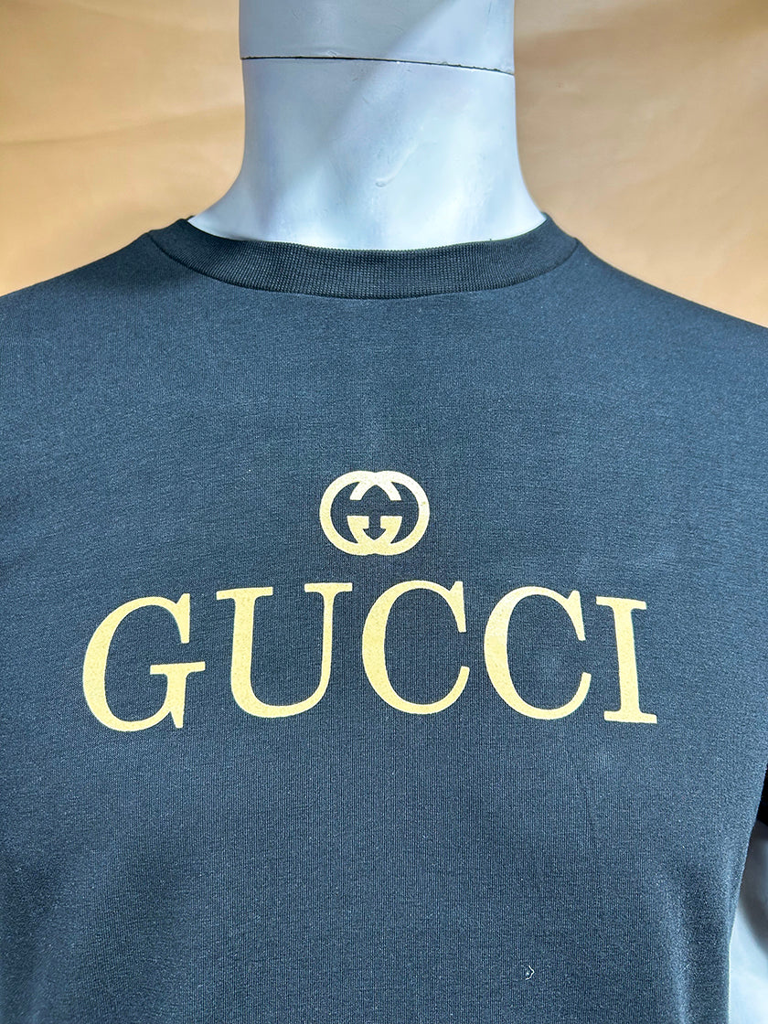 Black GCI T-Shirt For Men MTS301