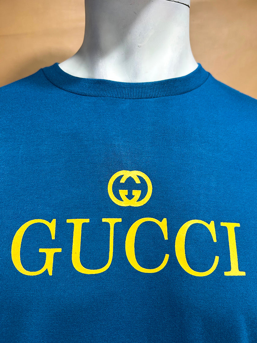 Blue GCI T-Shirt For Men MTS302