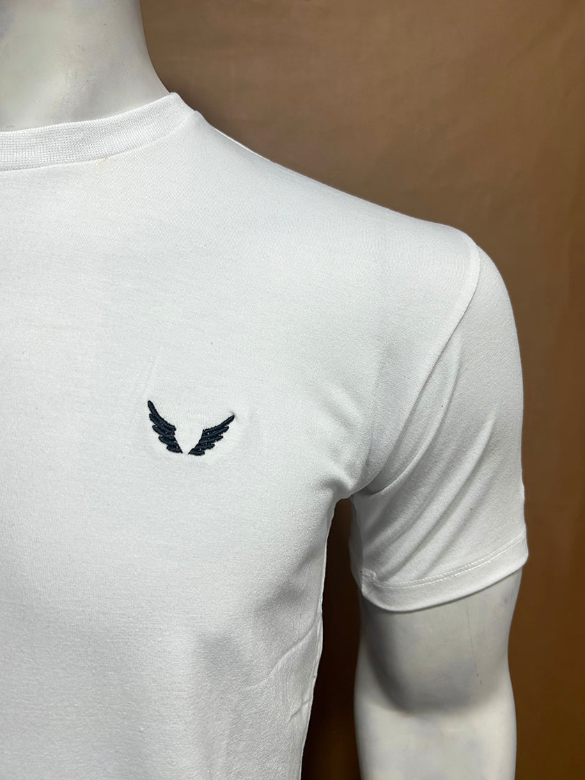 White WNG T-Shirt For Men MTS313
