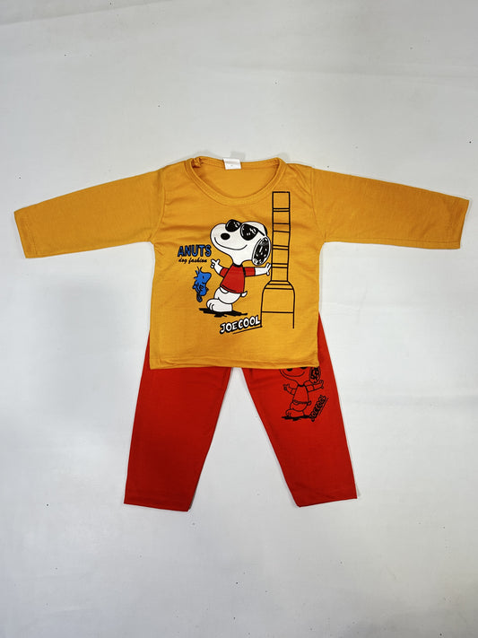 1Yr - 4Yrs Joe Yellow Suit For Kids RG BS482