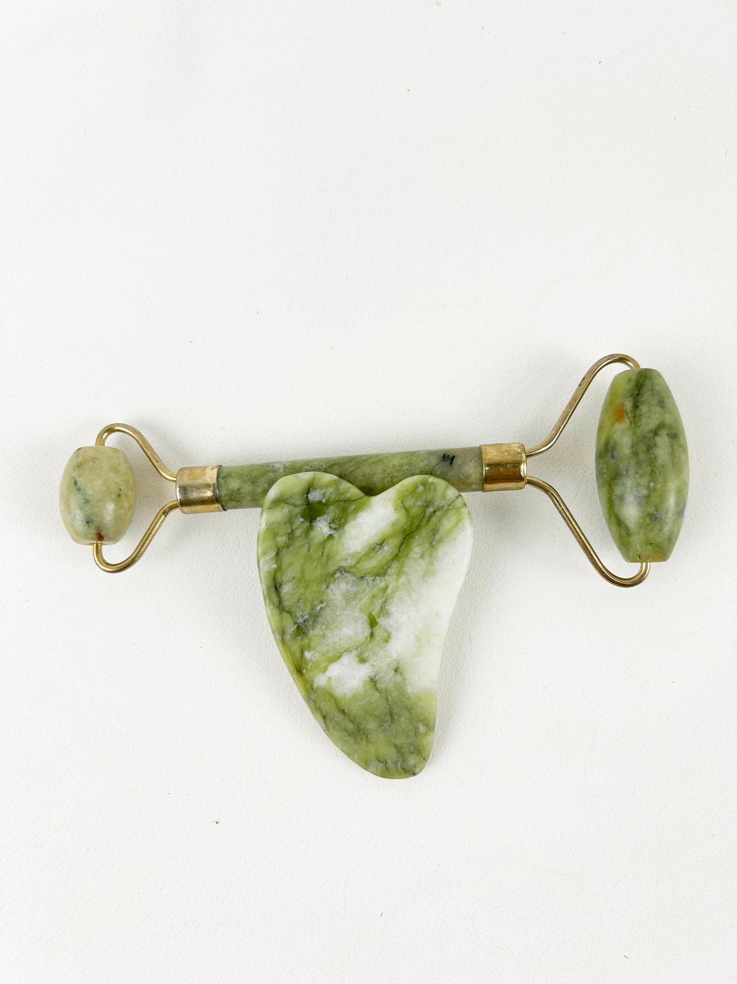 Flfwlass Contow Facial Roller & Massager Genuine Rose Quartz C06