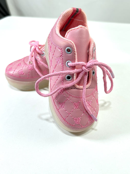 1Yr - 8Yrs Girls Lightening Sole Joggers Pink GS03