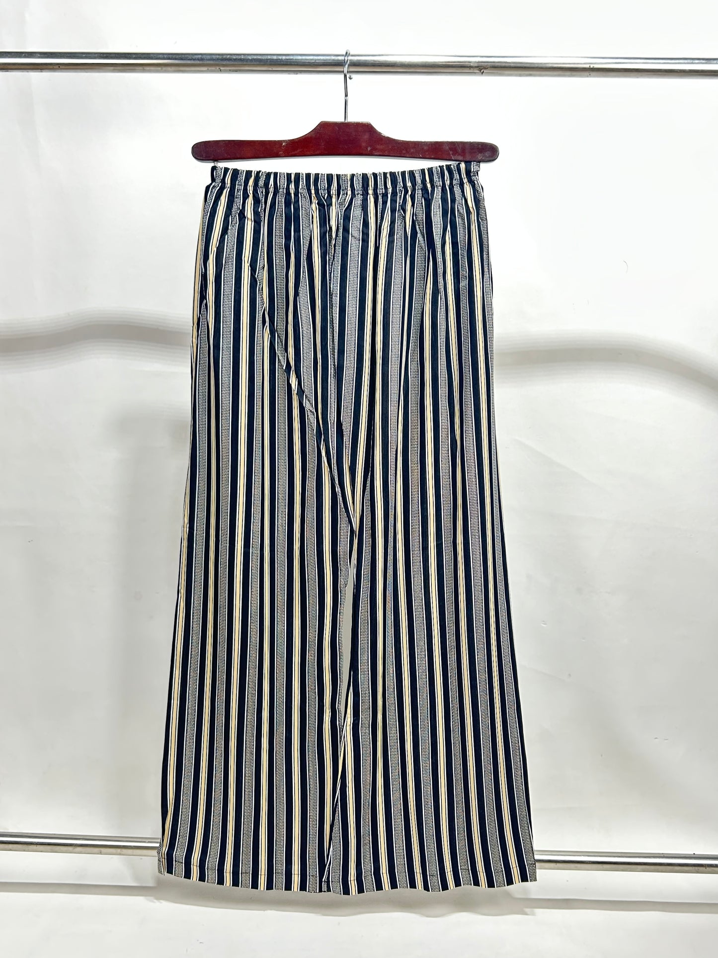 LT05 Ladies Casual Trouser Stripes F Black