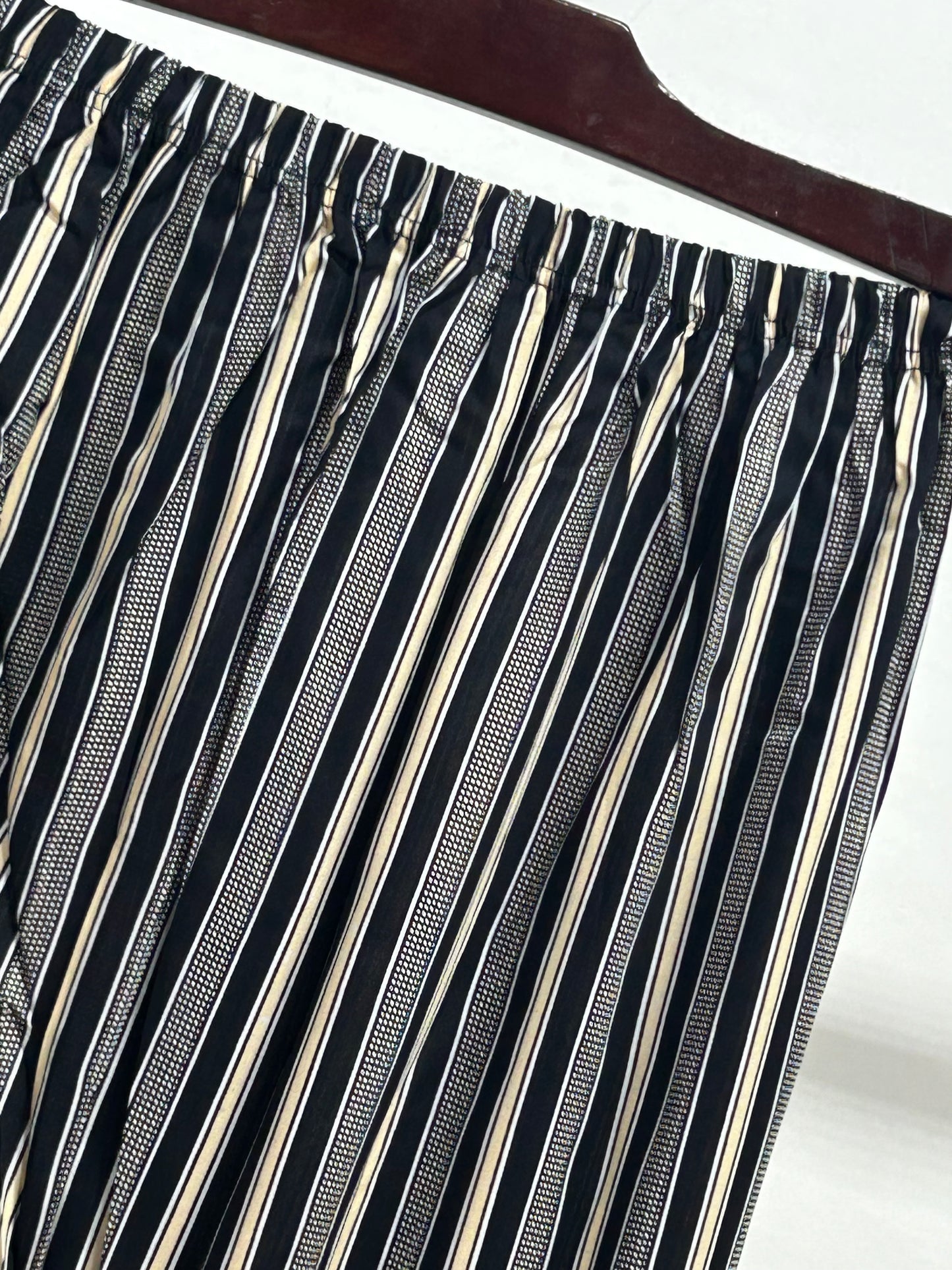 LT05 Ladies Casual Trouser Stripes F Black