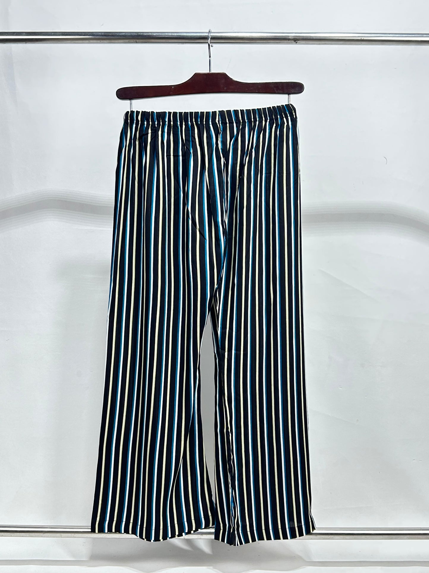 LT04 Ladies Casual Trouser Stripes BW Black