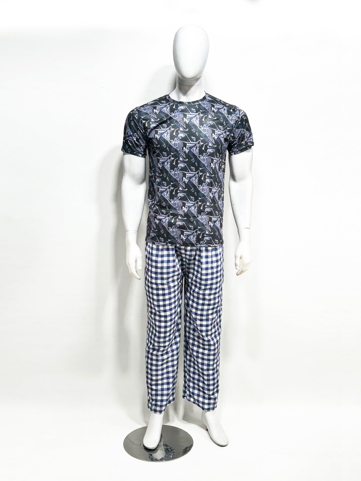 A Men's Trouser Checks - Multicolor