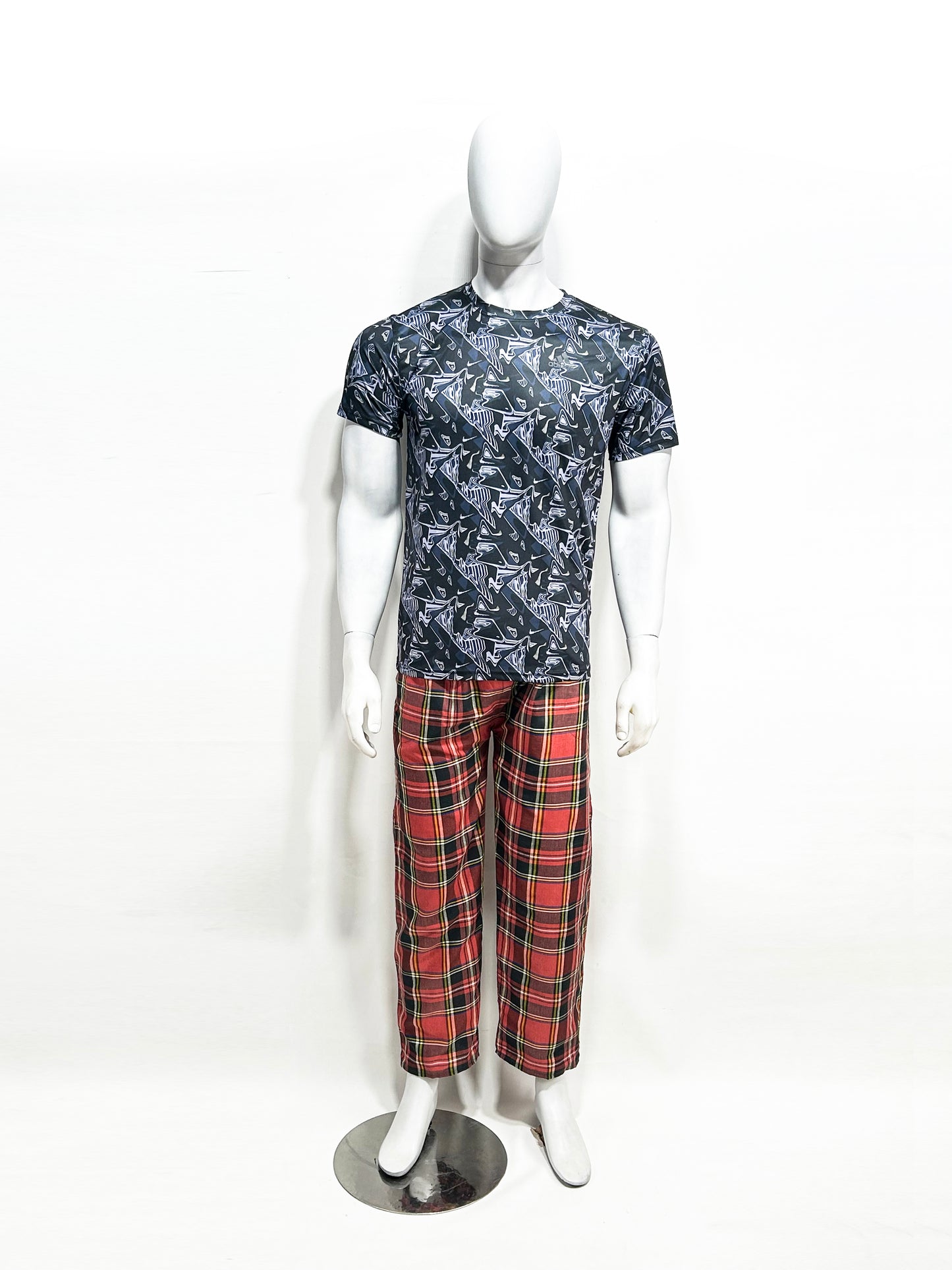 A Men's Trouser Checks - Multicolor