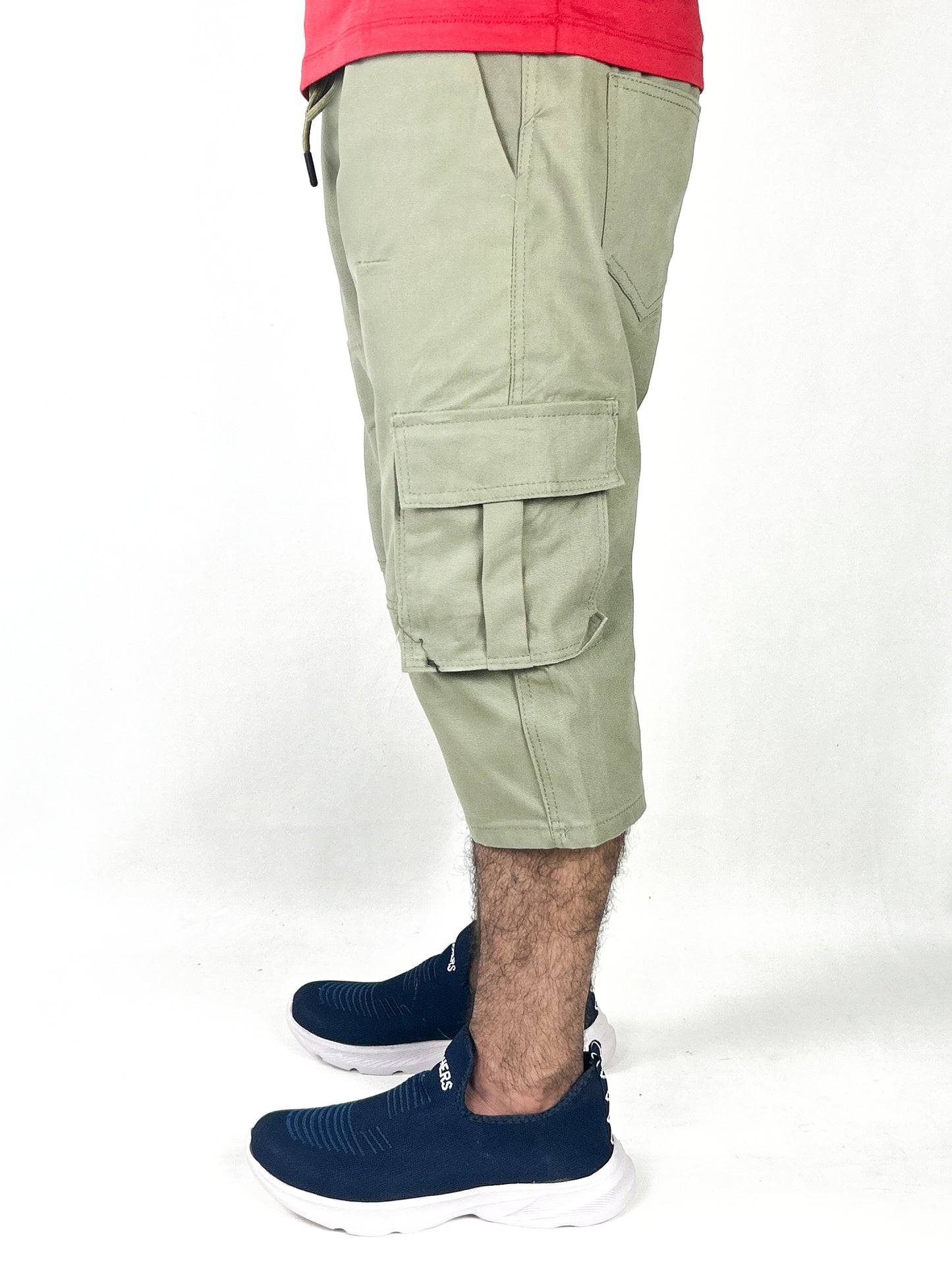 light Green cotton Short for Men NG MS106