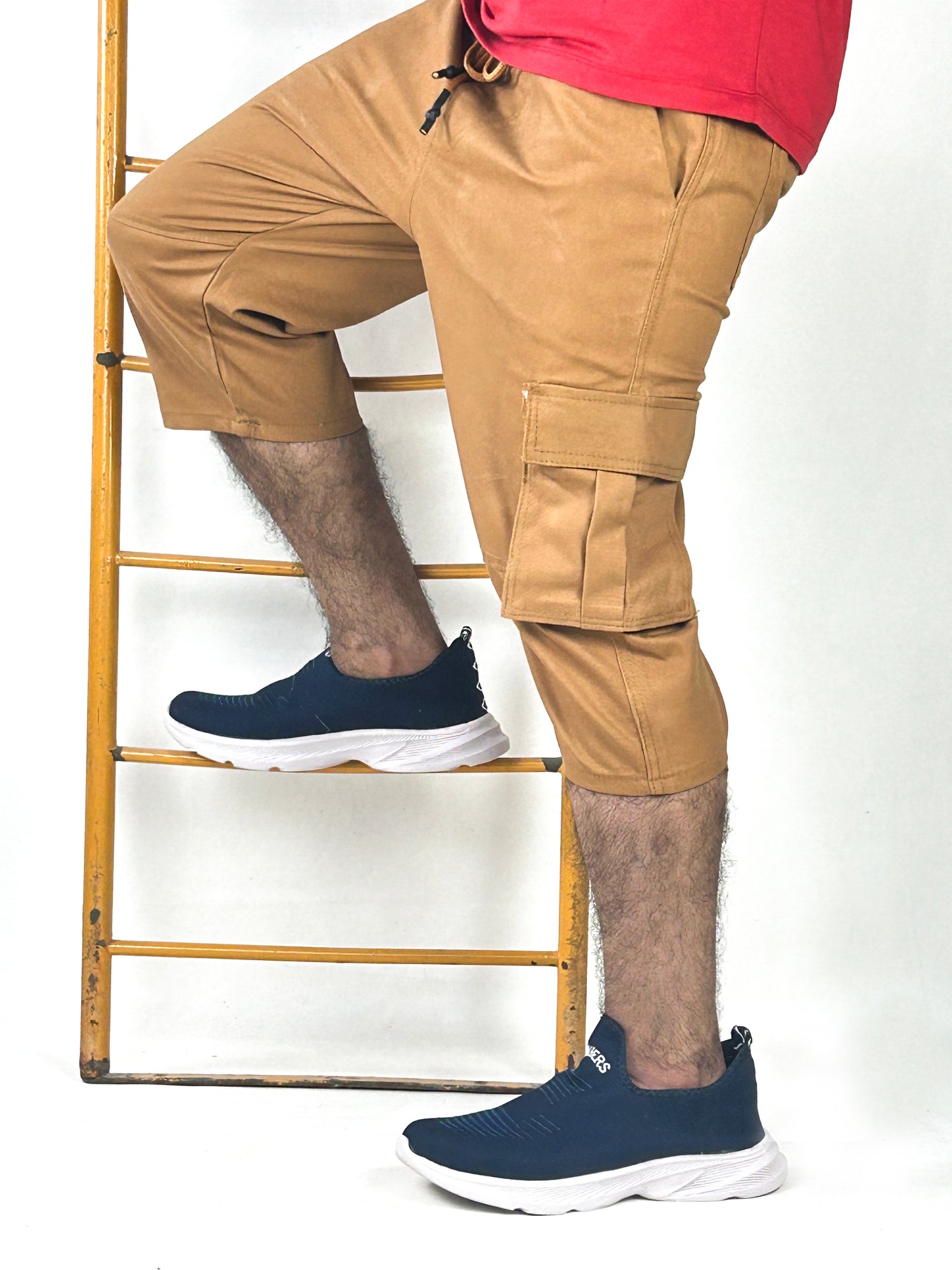 brown cotton Short for Men NG MS106