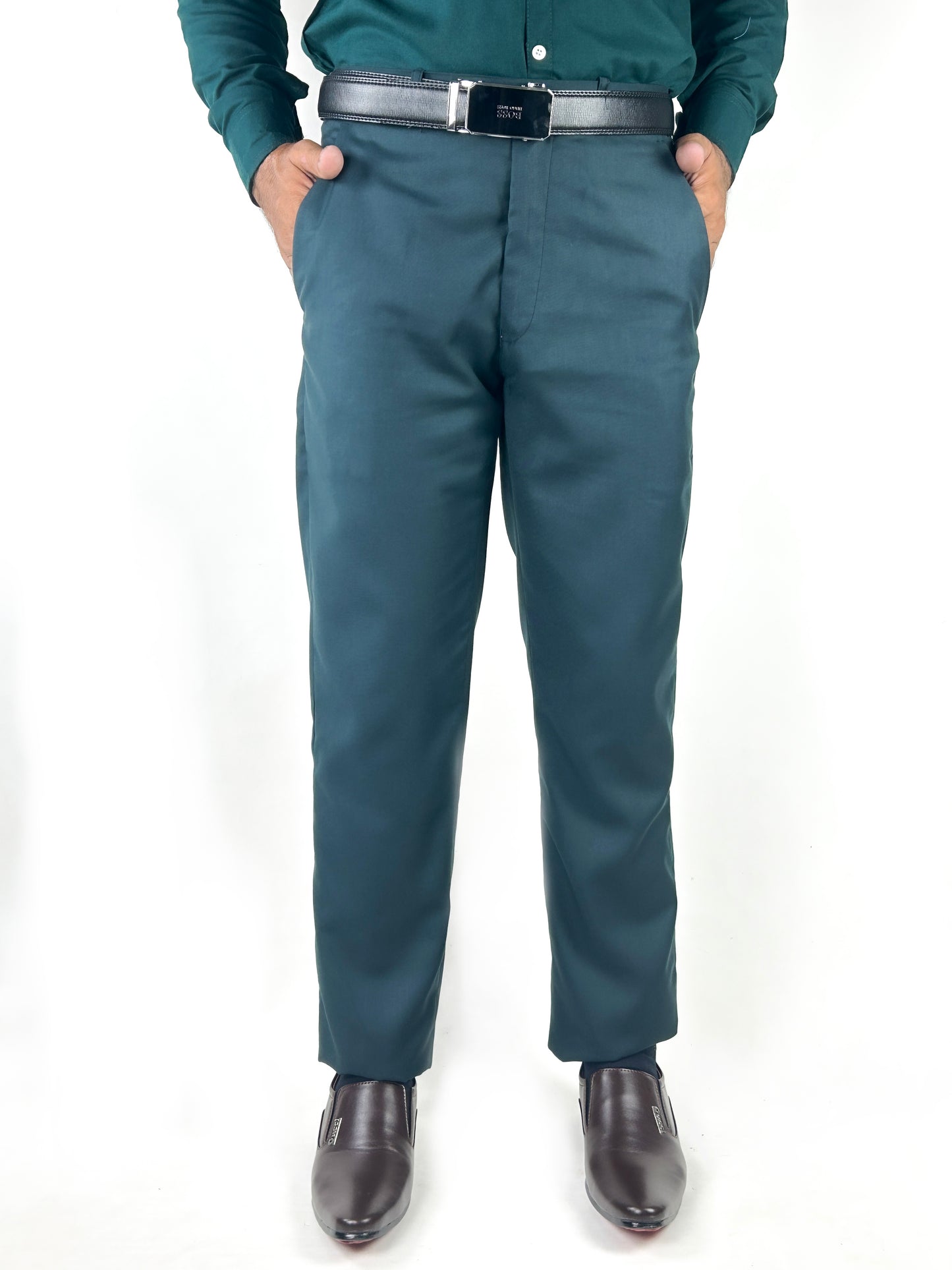 Sea Green Men's Formal Dress Pant MFP79