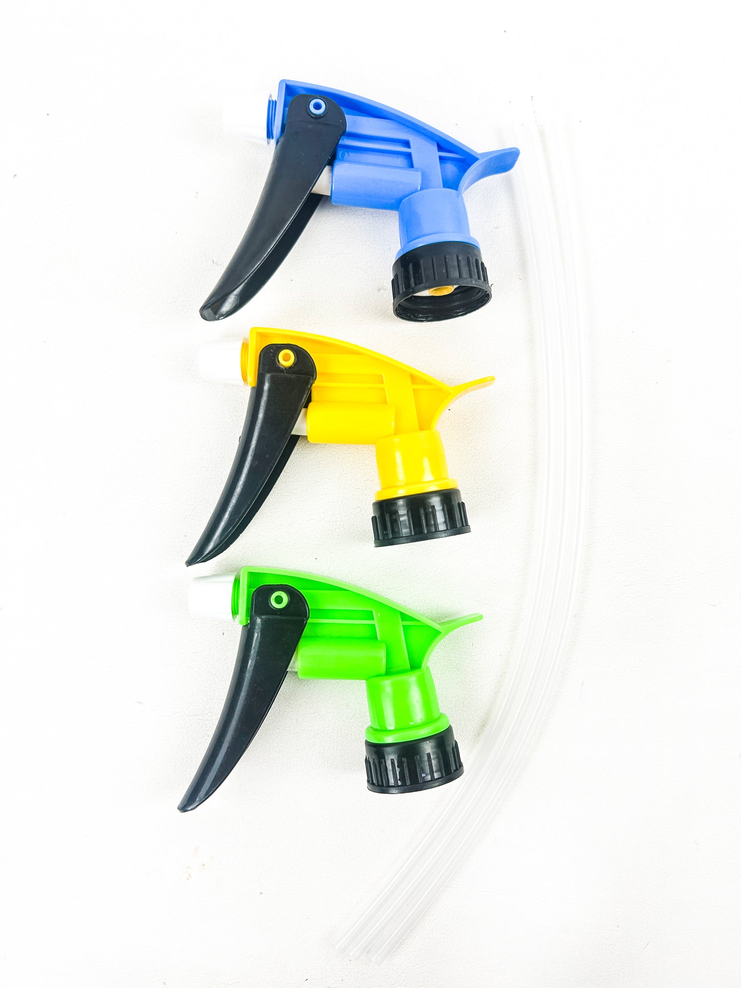 Pack of 3 Multicolor Sprayer Head for Trigger Spray Bottles