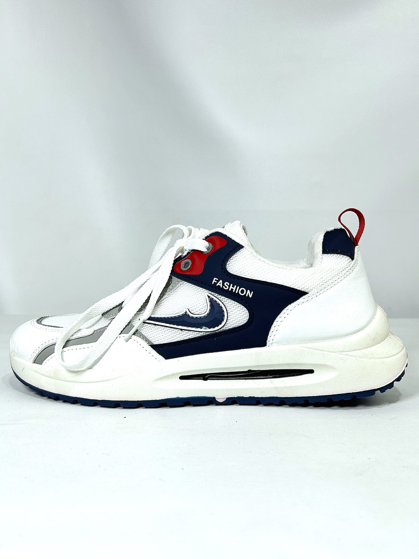 White Mens Casual Jogger Shoes MJS149