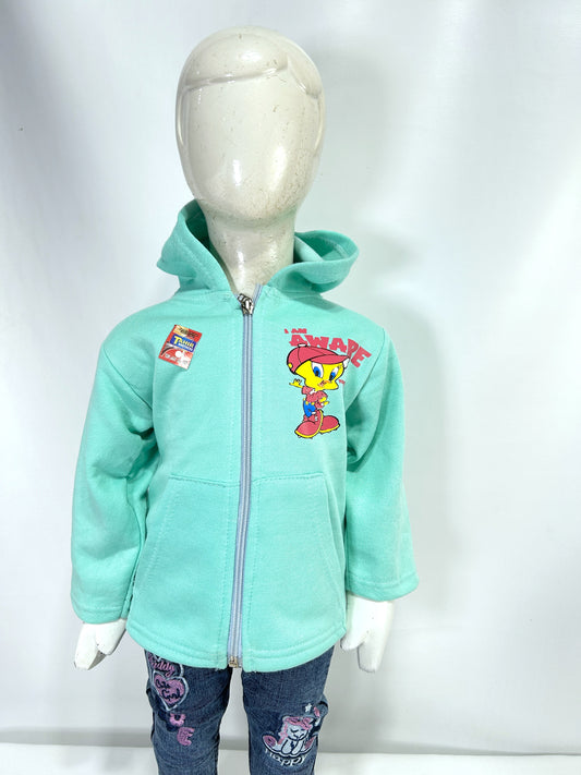 2.5Yr - 6Yrs Ferozi Girls Upper/Zipper TB GZU08