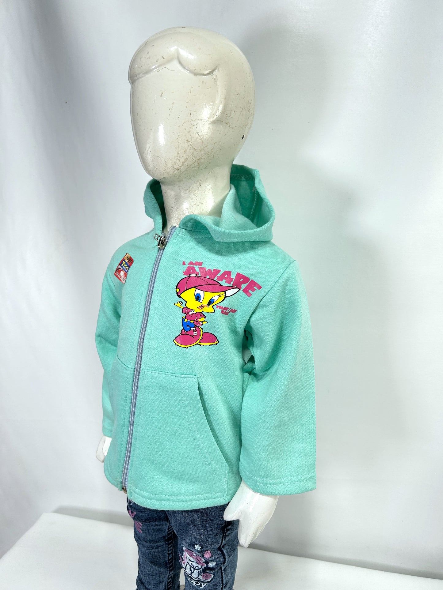 2.5Yr - 6Yrs Ferozi Girls Upper/Zipper TB GZU08