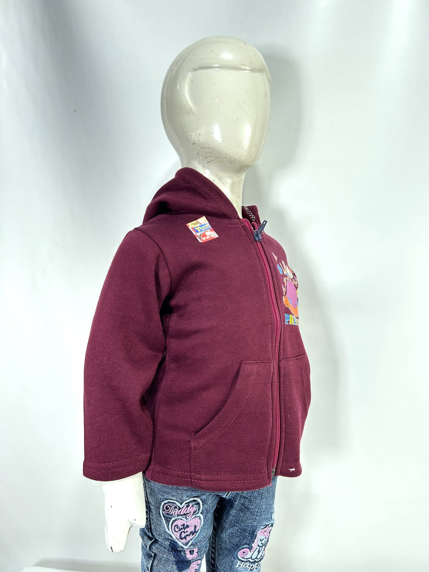 2.5Yr - 6Yrs Maroon Girls Upper/Zipper TB GZU06