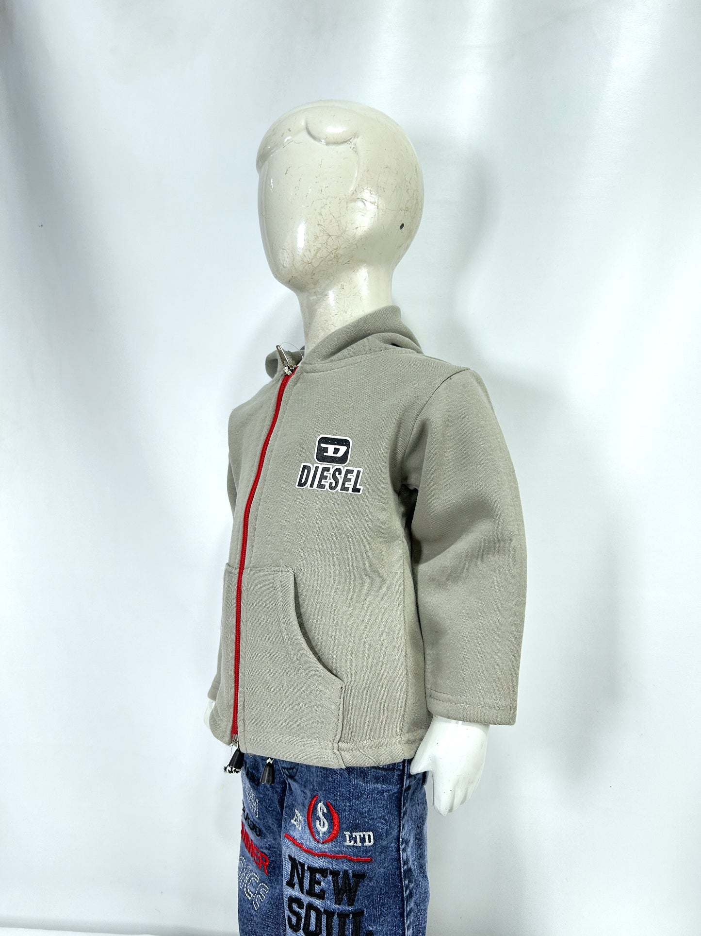 2.5Yr - 6Yrs Ash Brown Upper For Kids TB KH51