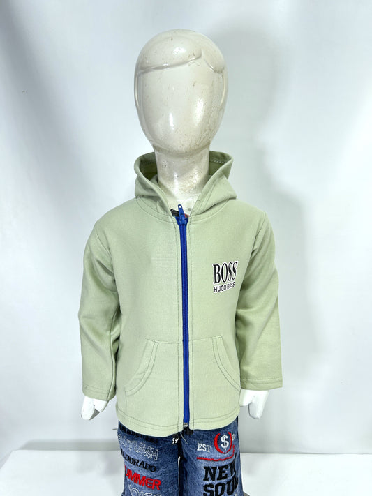 2.5Yr - 6Yrs Lime Green Upper For Kids TB KH48