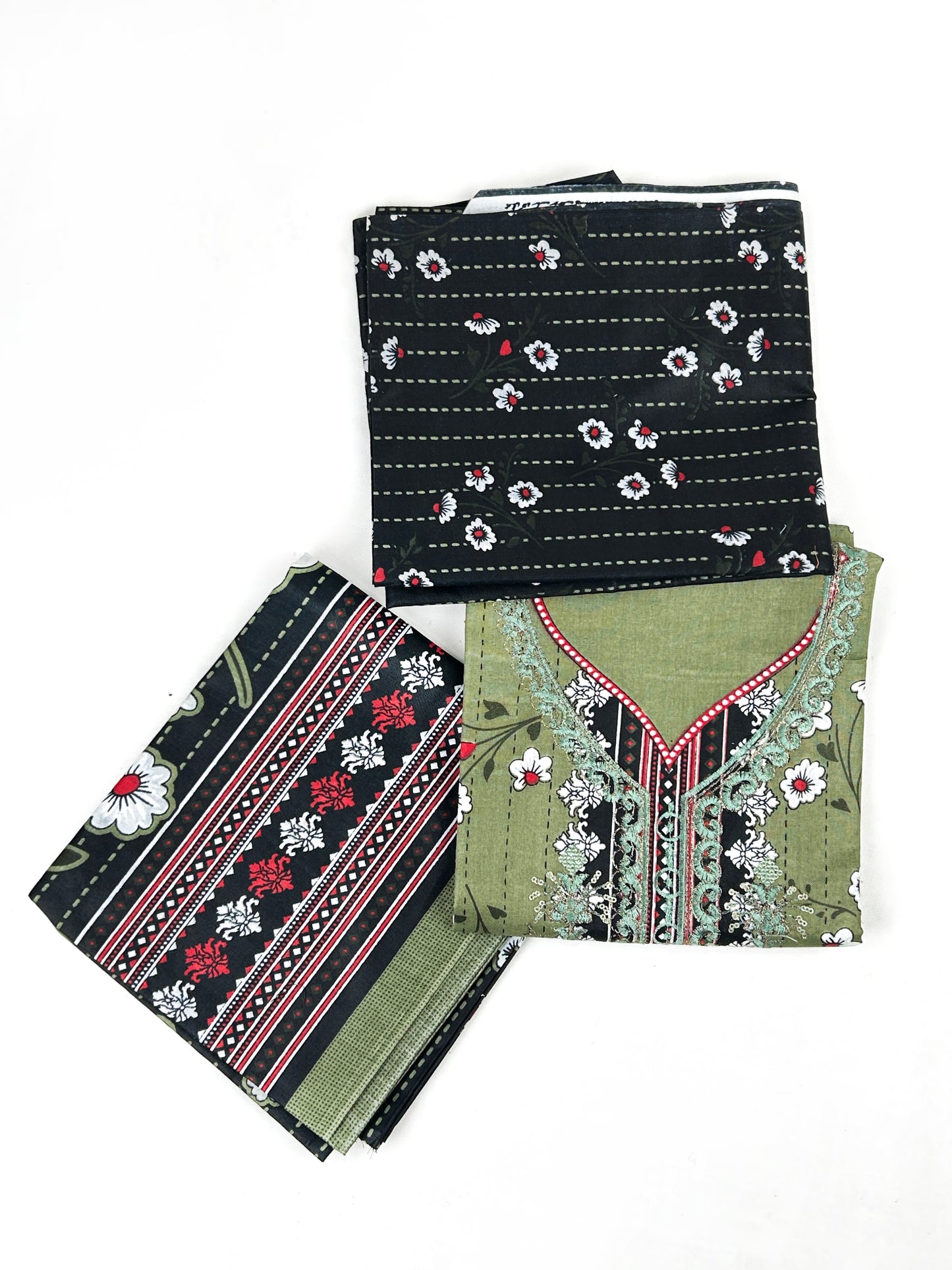 3Pcs Unstitched Digital Lawn Suit For Women WU147