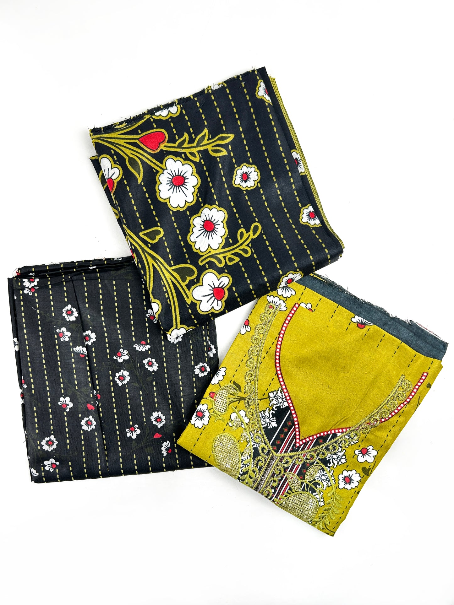 3Pcs Unstitched Digital Lawn Suit For Women WU143