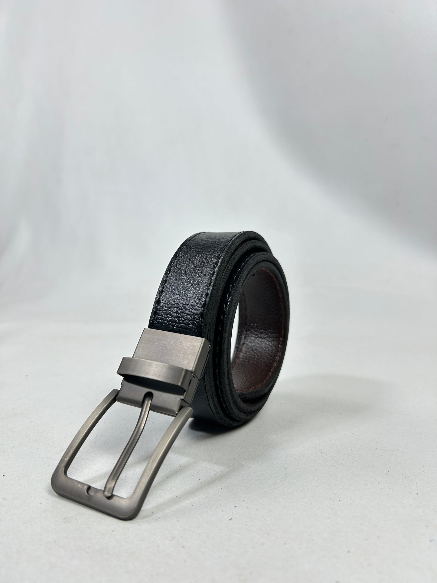 Two In One Faux Leather Belt For Men MB57