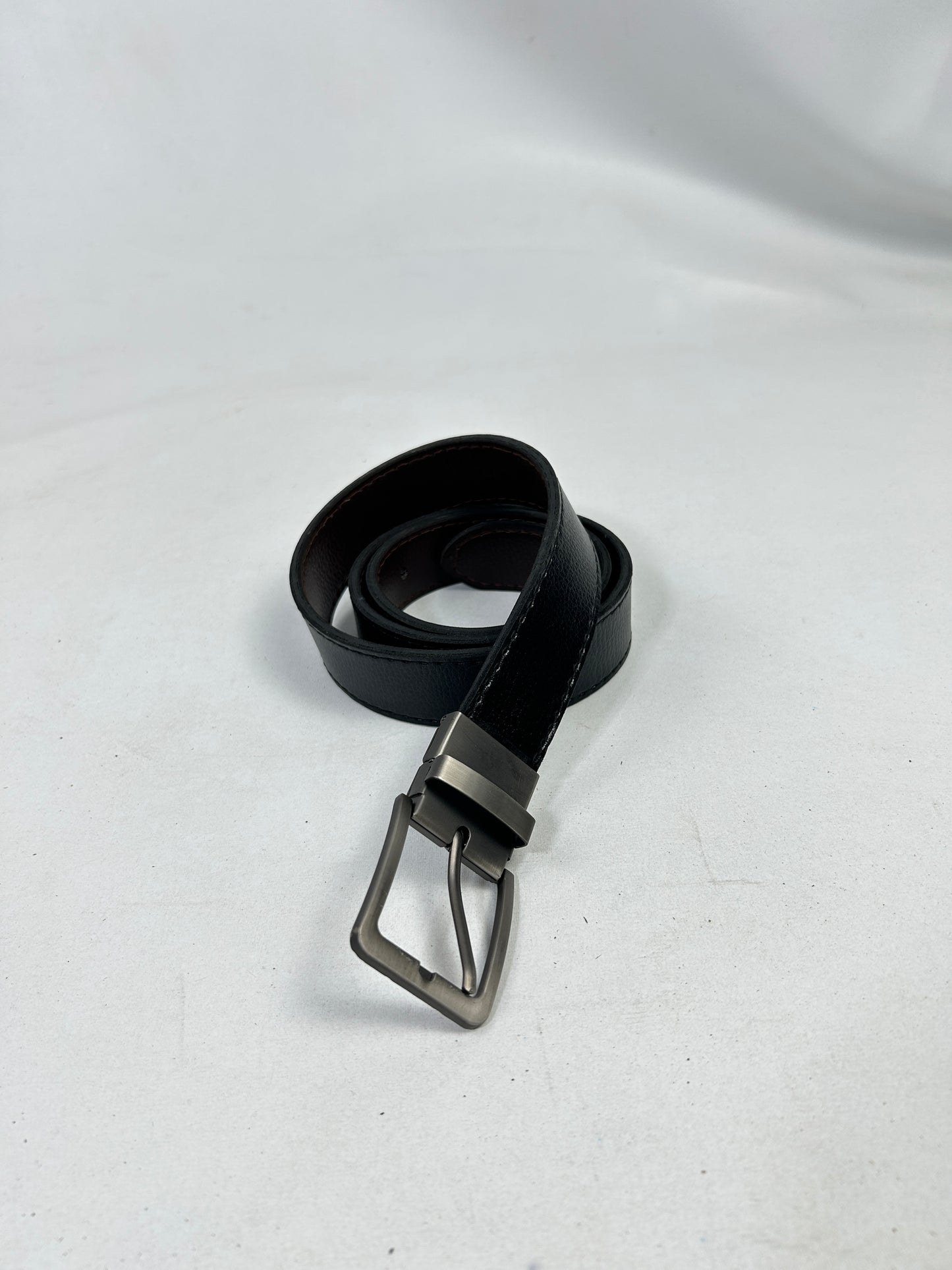 Two In One Faux Leather Belt For Men MB57