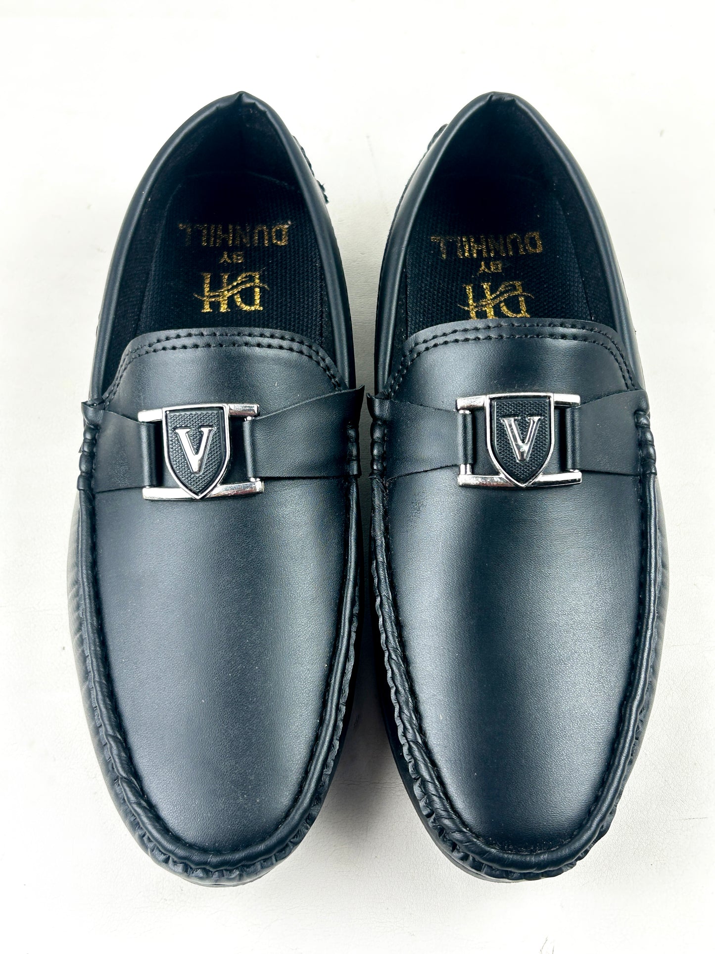 Black Loafers for Men ML76