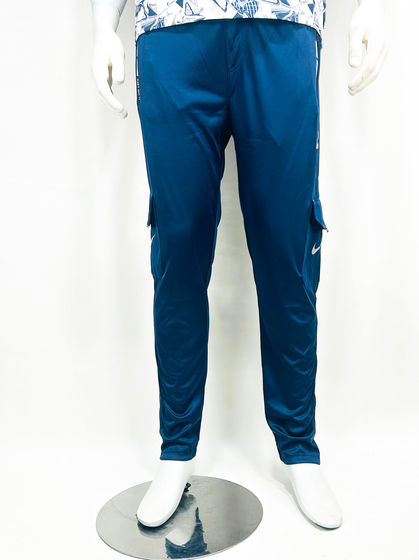 Navy Blue Dri-Fit Trouser For Men MT169