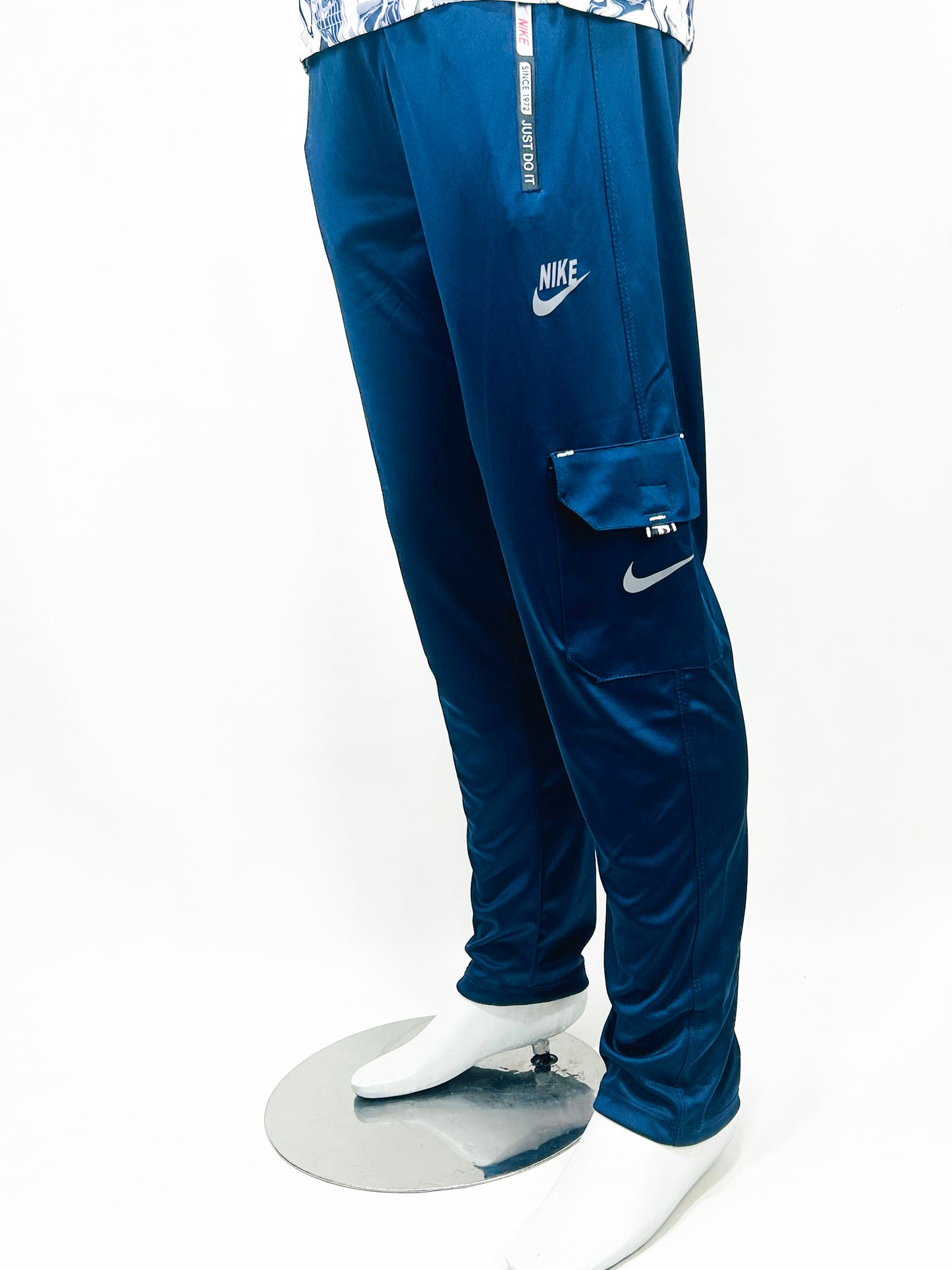 Navy Blue Dri-Fit Trouser For Men MT169