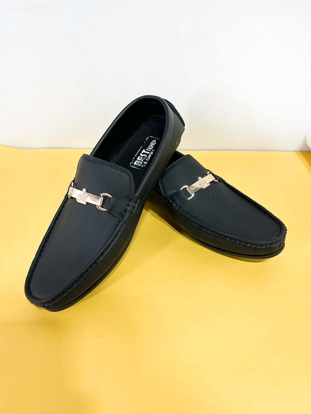 Black Loafers for Men ML92