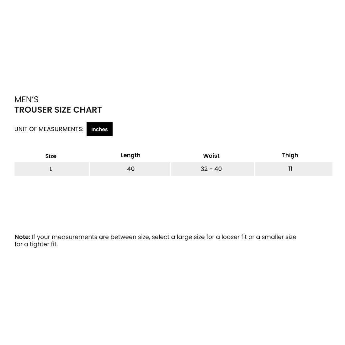 LF Plain Trouser for Men G White MT208