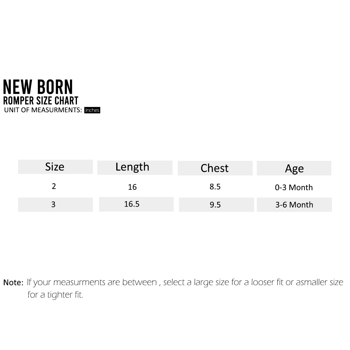 NBS05 HG Newborn Baba Romper 0Mth - 6Mth Force Ferozi