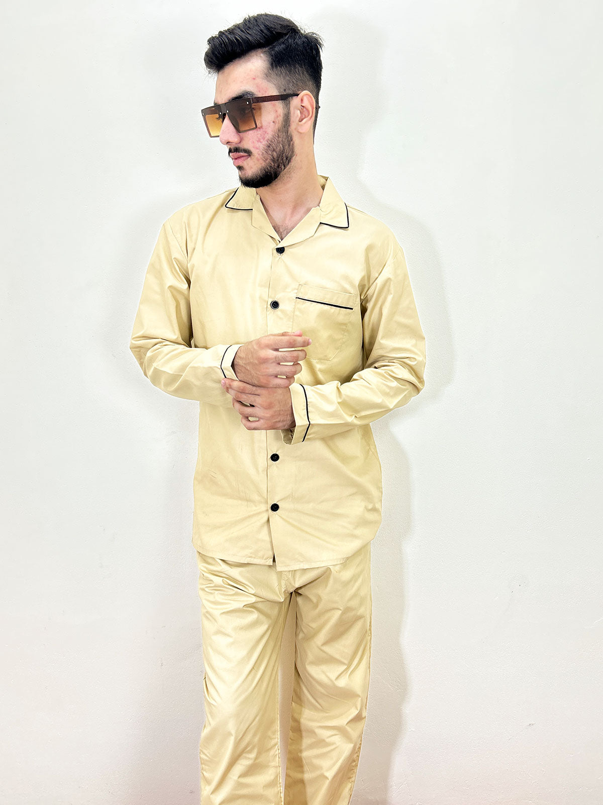 Fawn Night Suit For Men MNS15