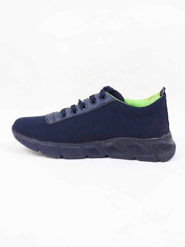 MJS28 Men's Lace-Up Casual Shoes Blue