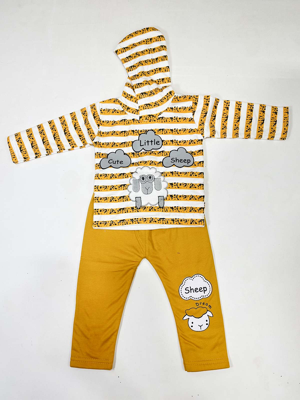 2Yr - 5Yrs Sheep Yellow Suit For Kids RZ BS529