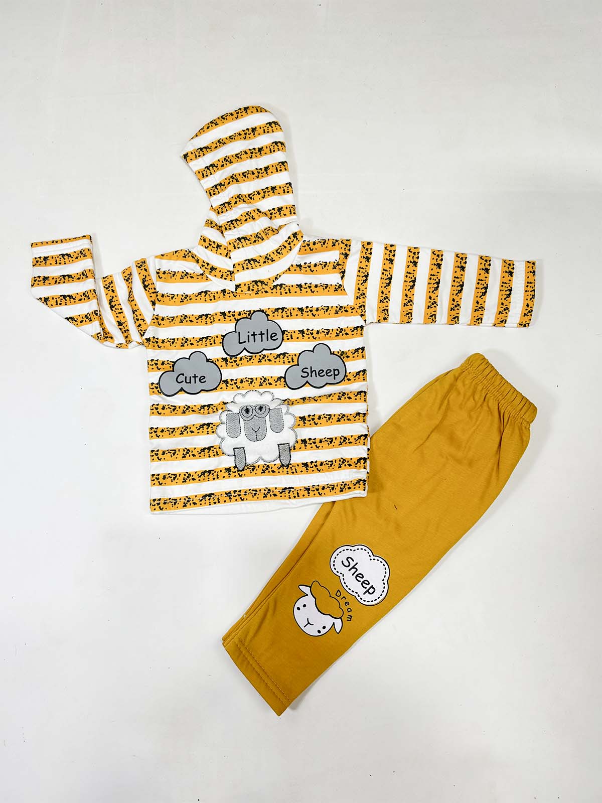 2Yr - 5Yrs Sheep Yellow Suit For Kids RZ BS529