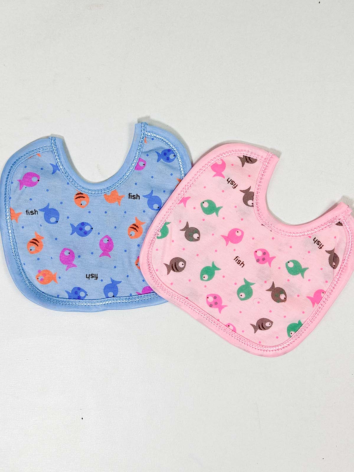 D4 Pack Of 2 Soft and Absorbent Bibs for Newborn NBC28