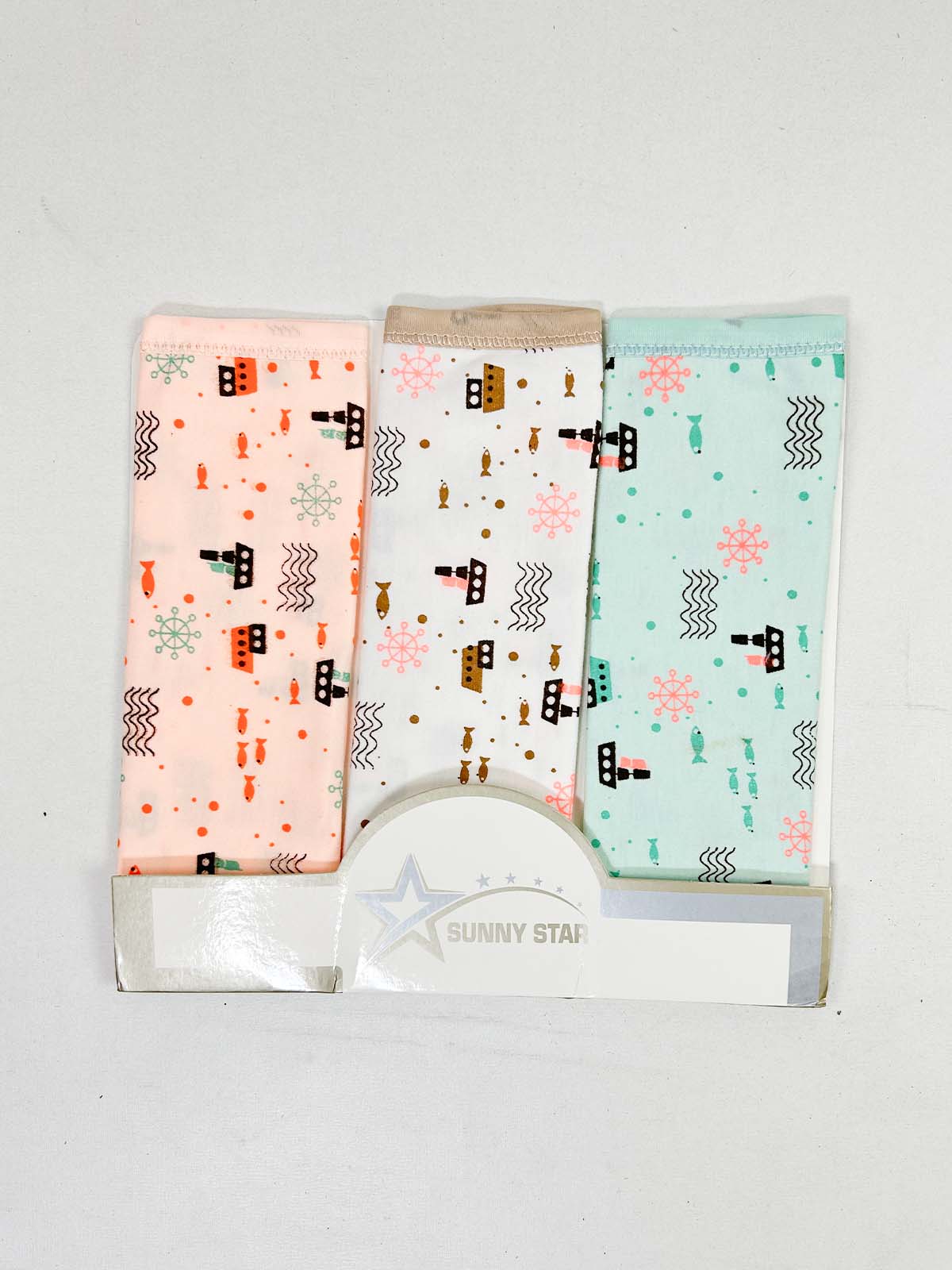 D3 Pack Of 3 Face Towels/Napkins For Newborn NBC23