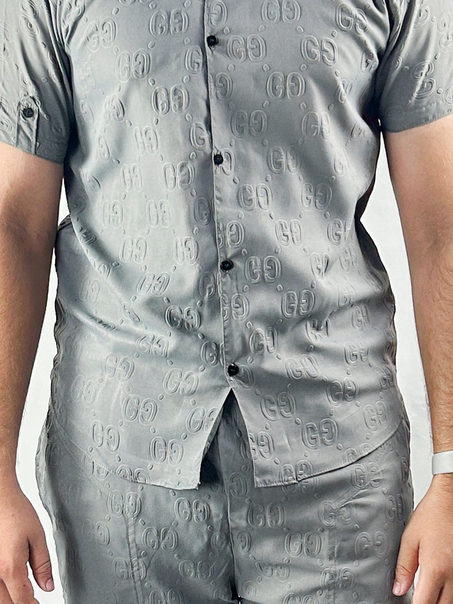 Grey Co-Ords Set For Men MTS14