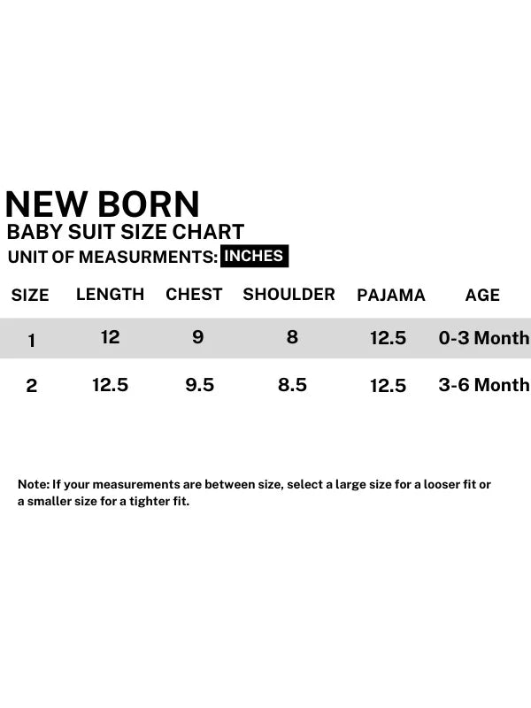 0Mth - 6Mth Green Baby Suit For Newborns BG NBS628