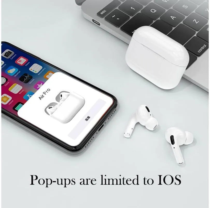 White Air Wireless Stereo Earbuds MA29