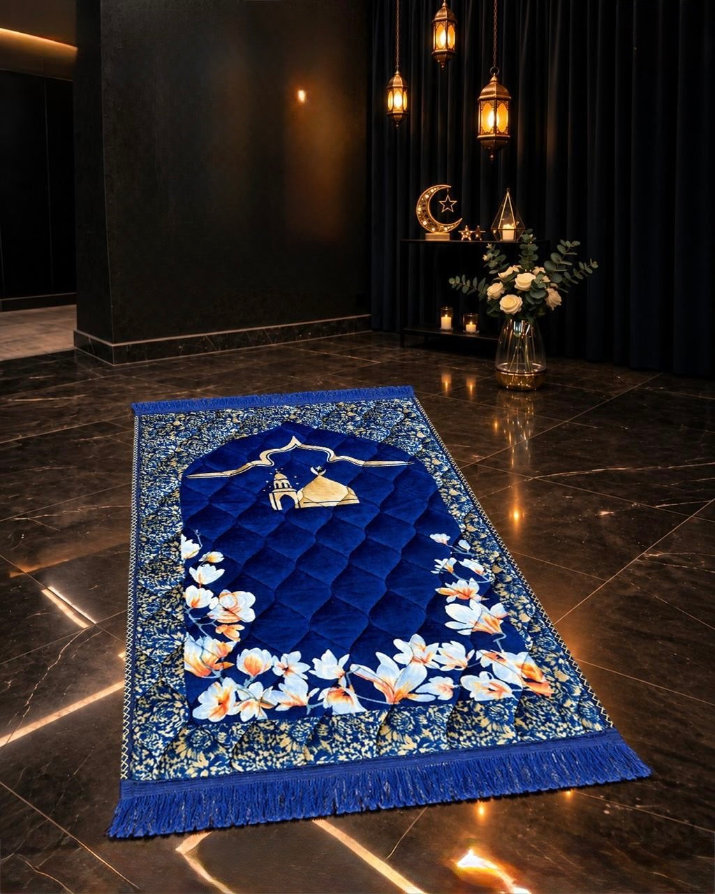 Blue Jae-Namaz / Prayer Mat 70 x 105 Multidesign JAE12