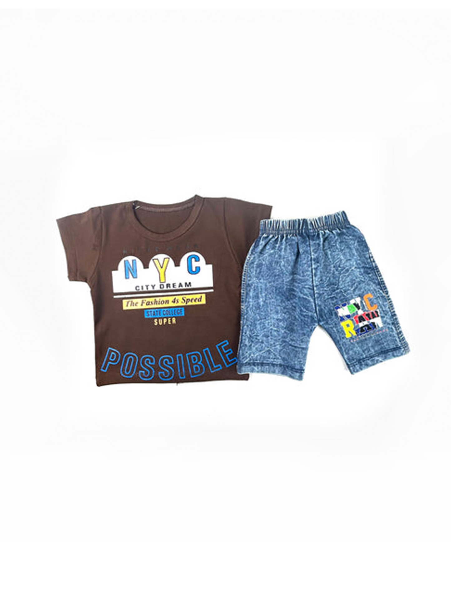 3Mth - 9Mth NYC Brown Baba Suit For Newborns RZ NBS500