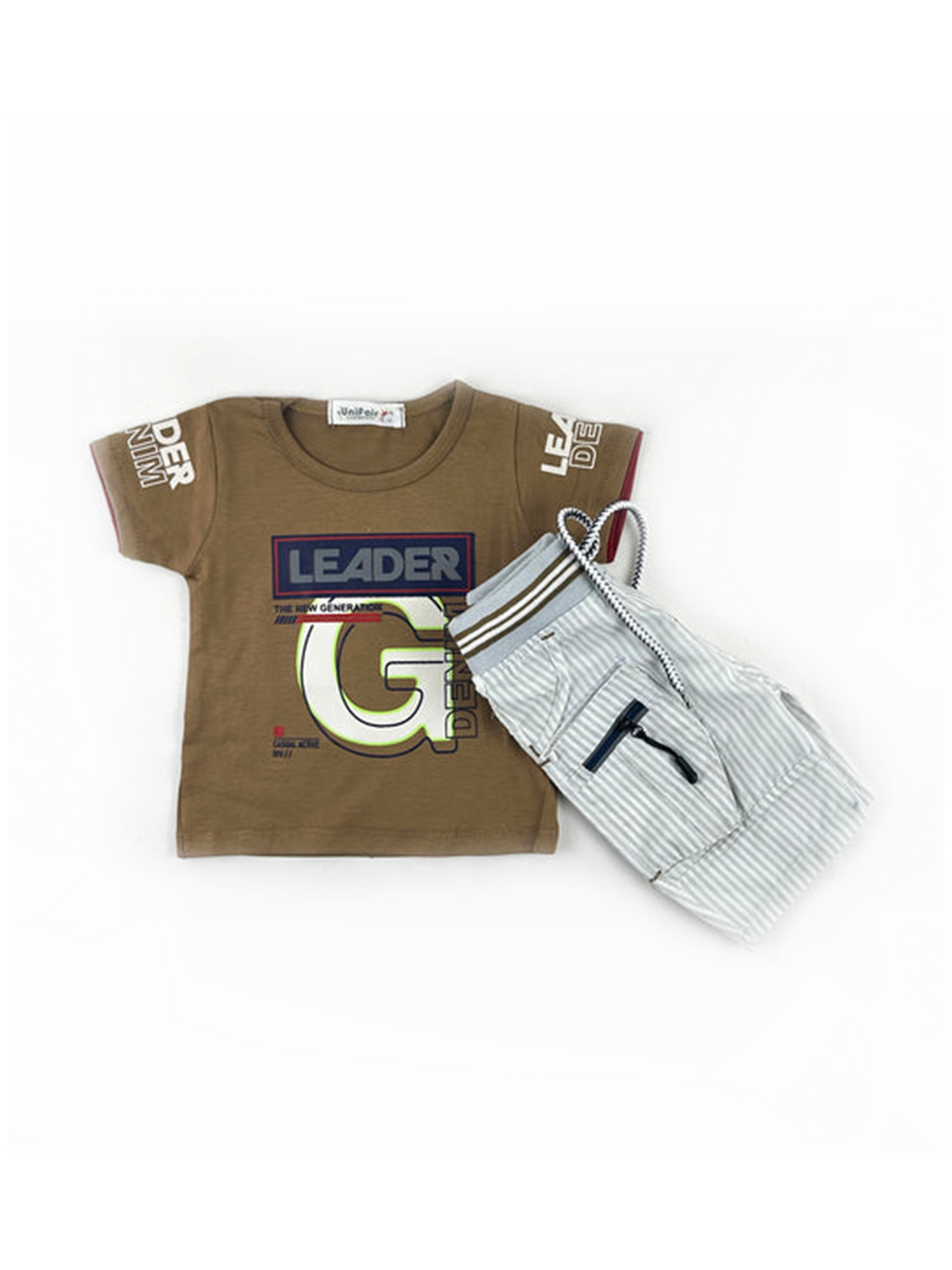 3Mth - 9Mth Leader Brown Baba Suit For Newborns UG NBS512