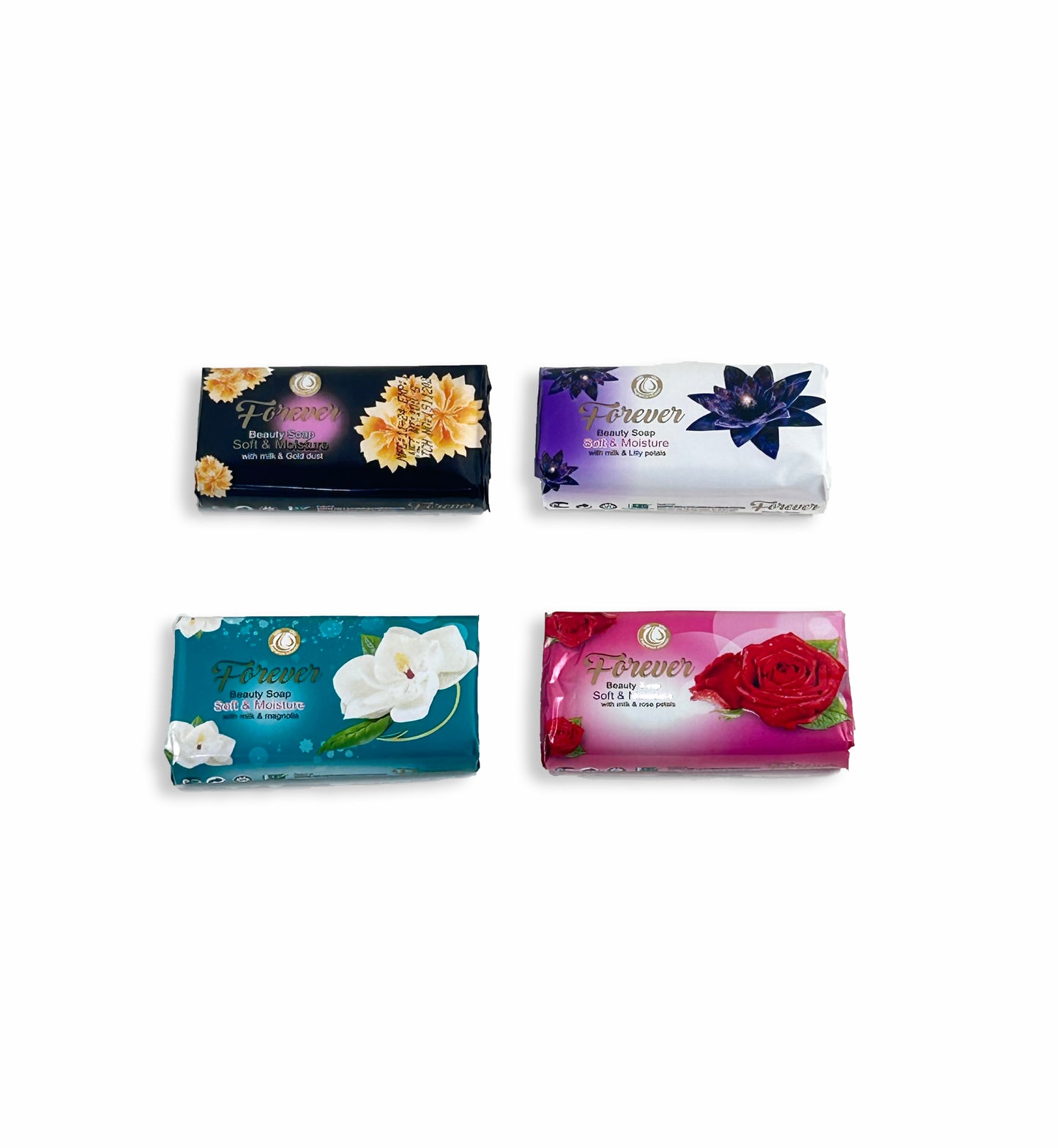 Pack of 3 Forever Milk With Gold Dust Beauty Soap
