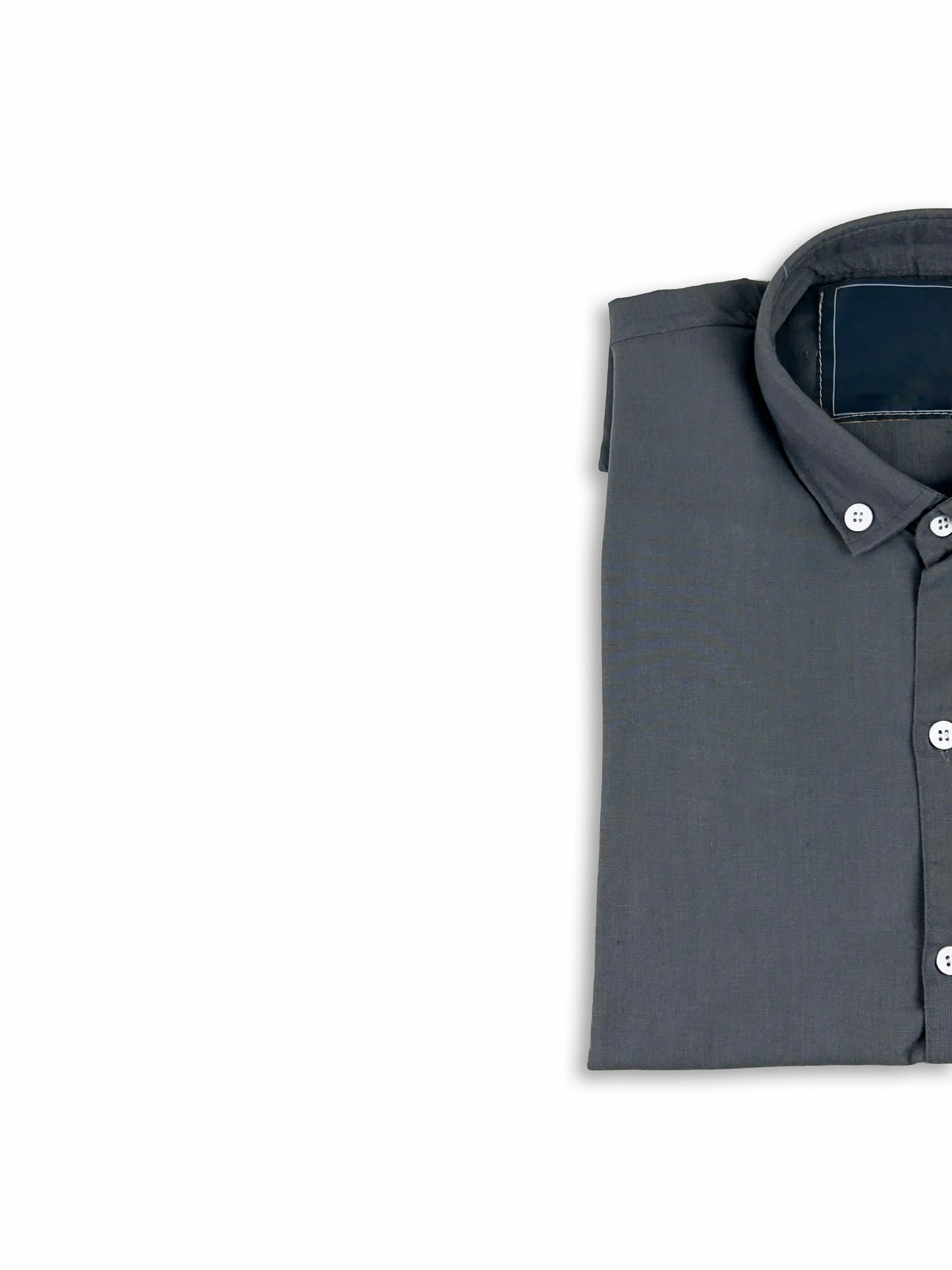 Men's Chambray Casual Shirt Grey