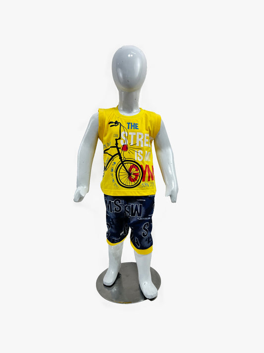1Yr - 4Yrs RZ Kids Suit Street Yellow BS405