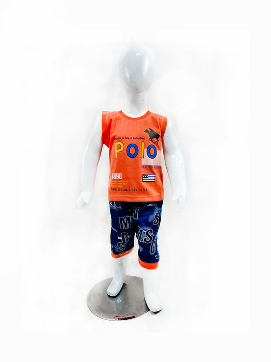 1Yr - 4Yrs RZ Kids Suit Rider Orange BS404