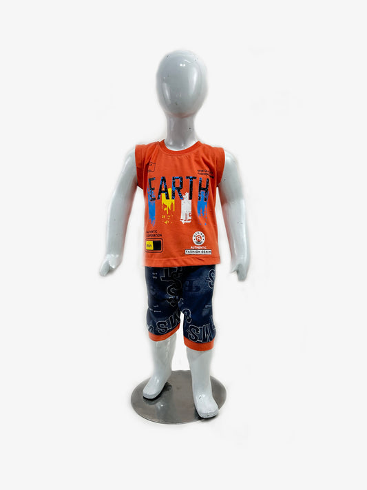 1Yr - 4Yrs RZ Kids Suit Earth Orange BS400