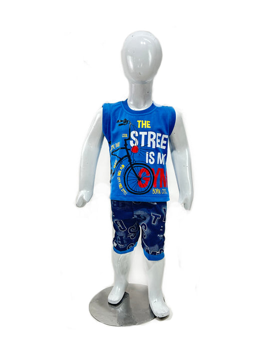 1Yr - 4Yrs RZ Kids Suit Street Blue BS407